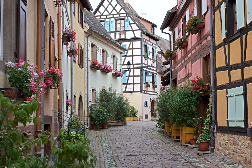 eguisheim elzas vogezen hdr france frankrijk vosges Egisheim kapel van Saint-Leon-IX Notre-Dame de Pitie